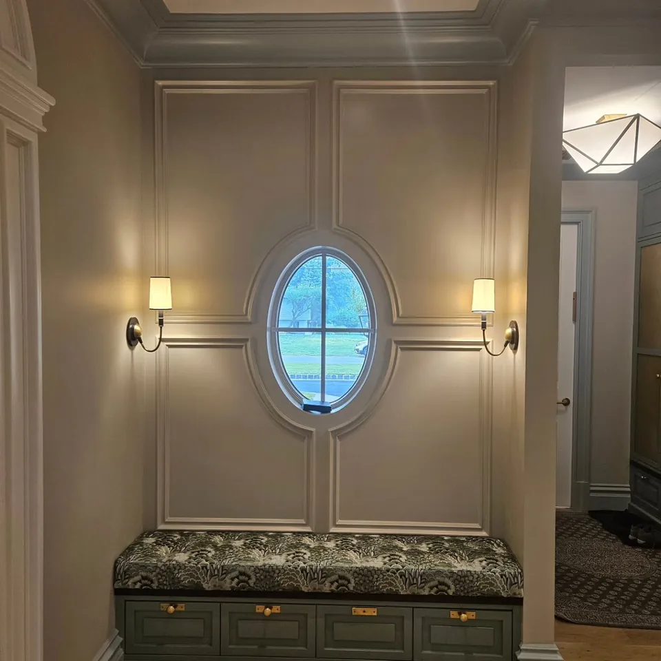 Window seat cushion by Elegant Window Fashion