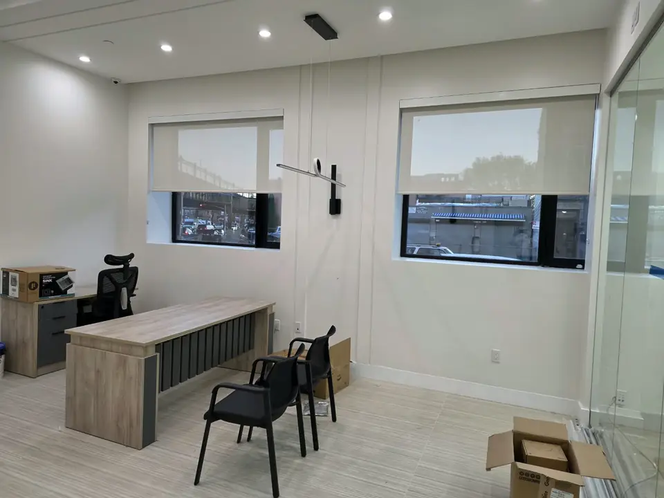 Office shades by Elegant Window Fashion